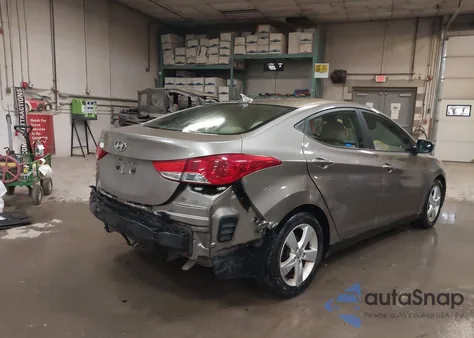 2013 Hyundai Elantra Gls из США, поврежденный, VIN 5NPDH4AE9DH308000